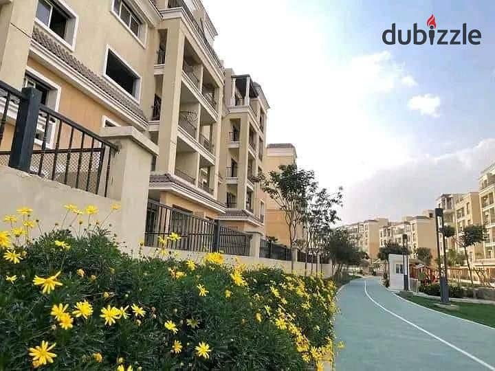 Own a duplex with a private roof in Compound Sarai with a special discount. Make a down payment of 1,200,000 EGP to secure your unit. 7