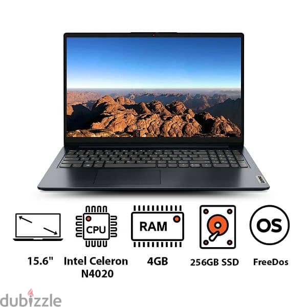 لاب توب لينوفو Lenovo IdeaPad Intel Celeron N4020 1