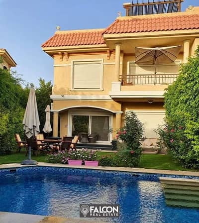 فيلا 390م للبيع + private pool استلام فوري في الباتيو برايم الشروق بالتقسيط La Vista Patio Prime