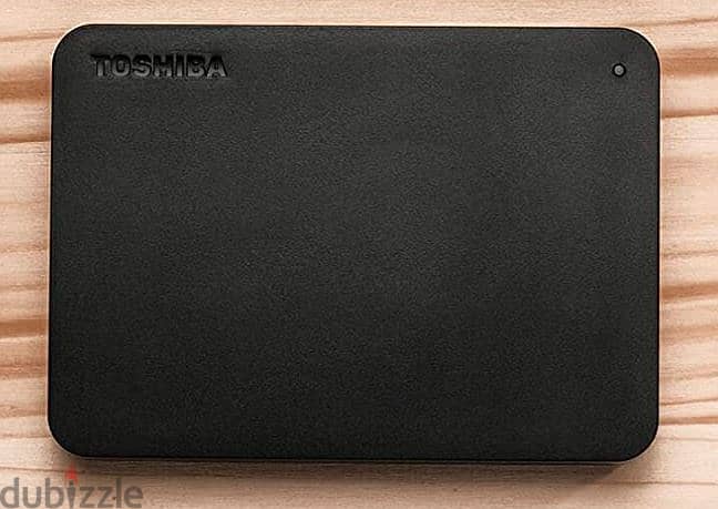 Toshiba Portable Storage USB 3.0 Hard Drive 1TB Canvio Basic 1