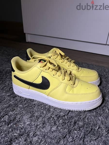 Original Nike Airforce Yellow Limited Edition 1