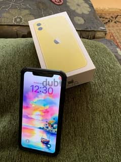 iphone 11 128 gb yellow    ايفون 11 128 جيجا لون اصفر