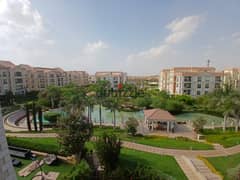 Apartment for rent semi-furnished 235 m with kitchen and ACs  overlooking the largest landscape, first residence