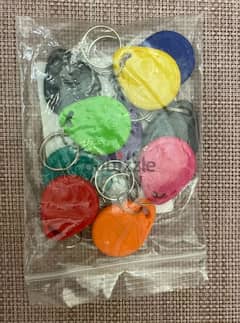 125KHz Read Only RFID-ID Key-Fobs Proximity Token Tag مفاتيح الاسانسير