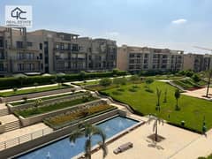 Apartment for sale, super deluxe finishing, immediate delivery, 146 m + 70 m garden, in the Fifth Settlement