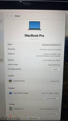 mac 2018 core i9