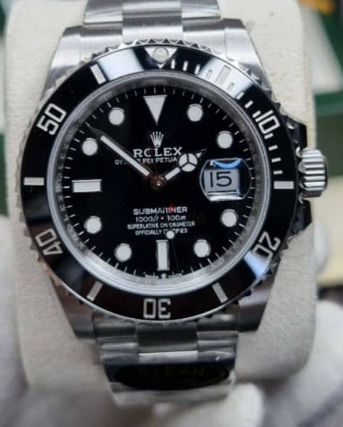 Rolex Swiss watch Europe imported 
sapphire crystal 8