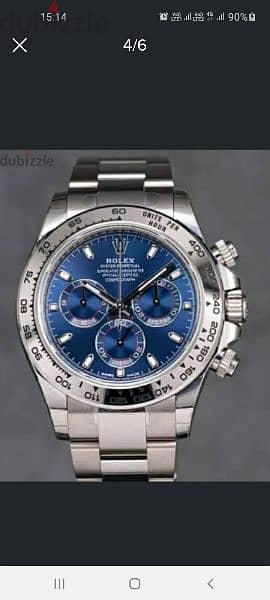 Rolex Swiss watch Europe imported 
sapphire crystal 9