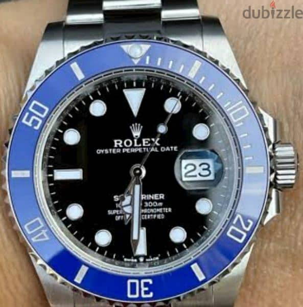 Rolex Swiss watch Europe imported 
sapphire crystal 13