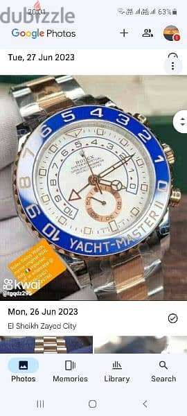 Rolex Swiss watch Europe imported 
sapphire crystal 16