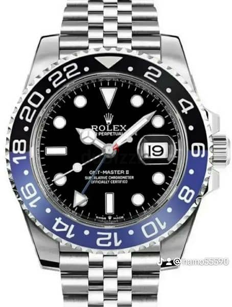 Rolex Swiss watch Europe imported 
sapphire crystal 18