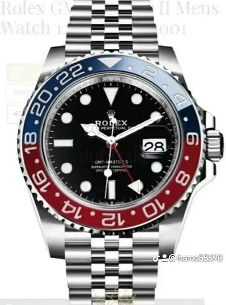 Rolex Swiss watch Europe imported 
sapphire crystal 19