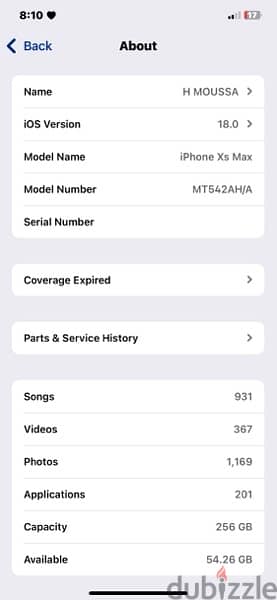 Iphone Xs Max 256 9