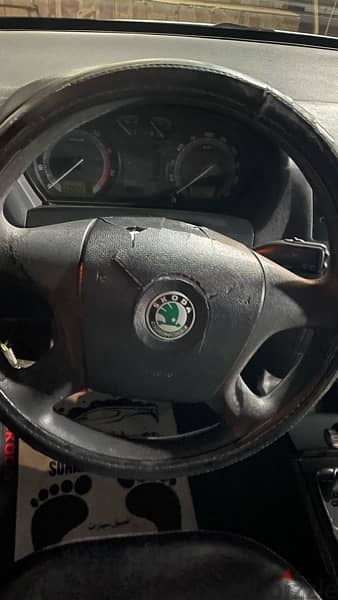 steering wheel Skoda Oktavia A5 طاره للبيع سكودا أوكتافيا