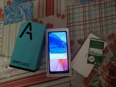 oppo A55 star black بكامل محتوياته