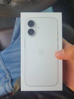 Iphone 16 white 128GB from Dubai