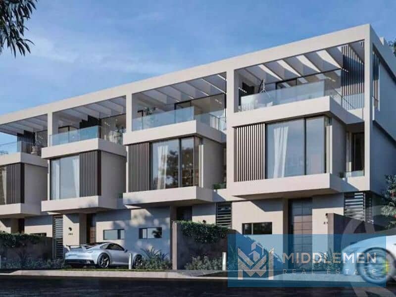 apartment 125m fully finished downpayment 980,000 installment till 8 years , the crest compound 1