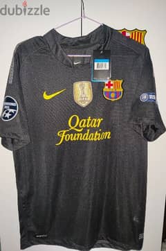 Messi Barcelona 2011 Away Medium (Mirror) New تيشيرت ميسي برشلونه