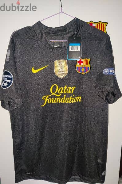 Messi Barcelona 2011 Away Medium (Mirror) New تيشيرت ميسي برشلونه 0