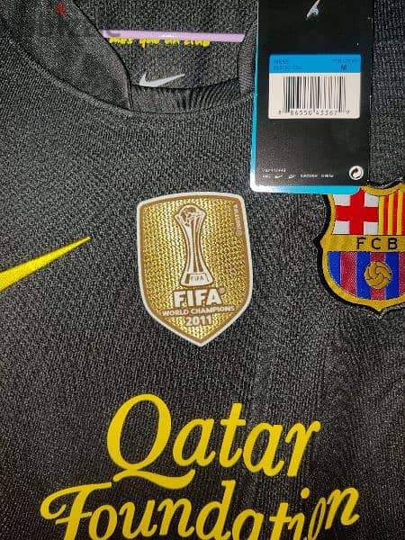 Messi Barcelona 2011 Away Medium (Mirror) New تيشيرت ميسي برشلونه 5