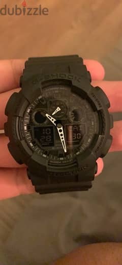 G-Shock watch (black)