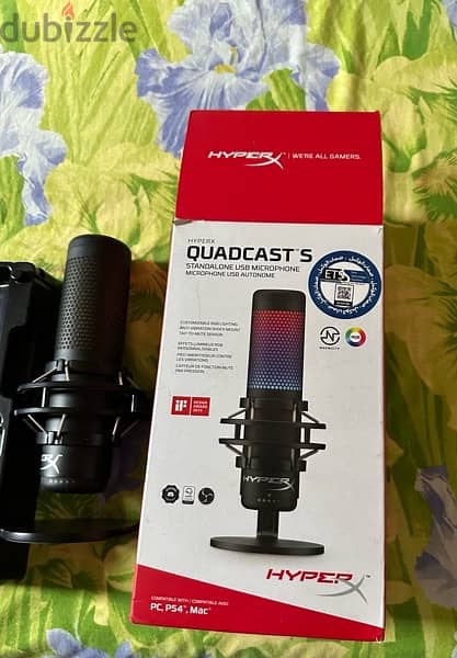 mic hyper x quedcast s 5