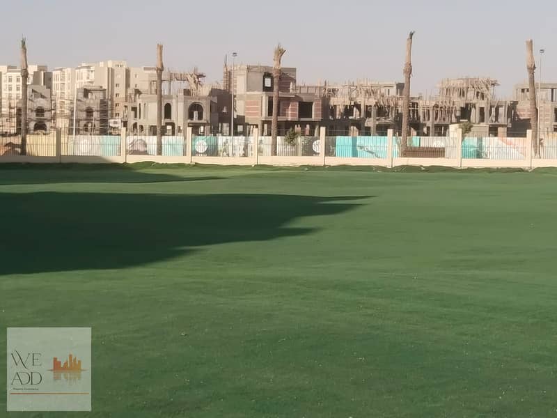 Buy a studio in Sarai Compound, 73 m², with a 60 m² garden, walled in Madinaty, with a down payment starting from 5% and installments over 8 years 18