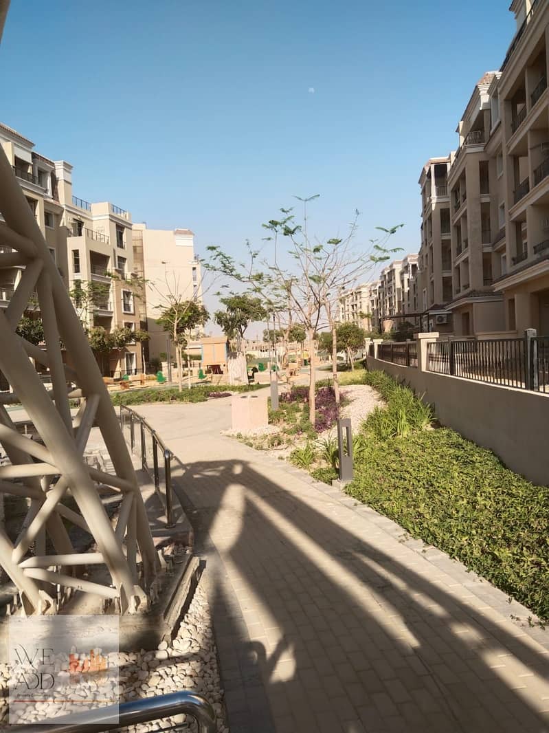 For sale on Suez Road, a 78 m2 studio in Sarai Compound, with a down payment starting from 5% and installments over 8 years without interest 2