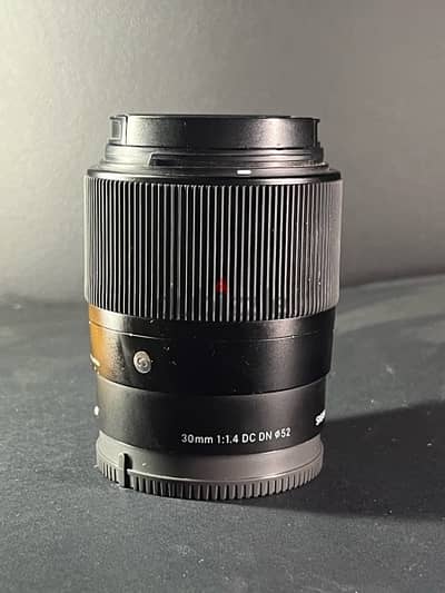 sigma 30 1.4 lens sony mount