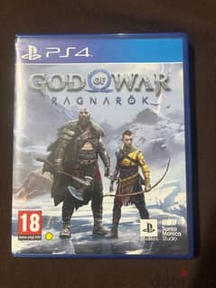 god of war RAGNAROK PS4 used for 12 days