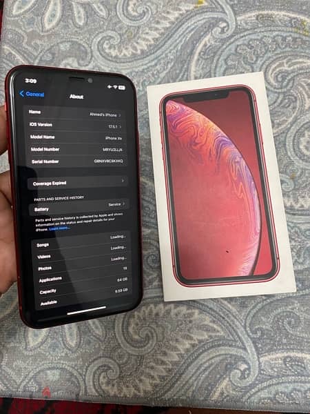 iPhone XR حالة ممتازة مش مغير حاجه ولا فيه عيوب 7