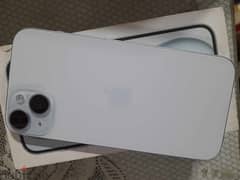 iphone 15 plus - like new - battery 100%  - حالة الزيرو - مساحة 128