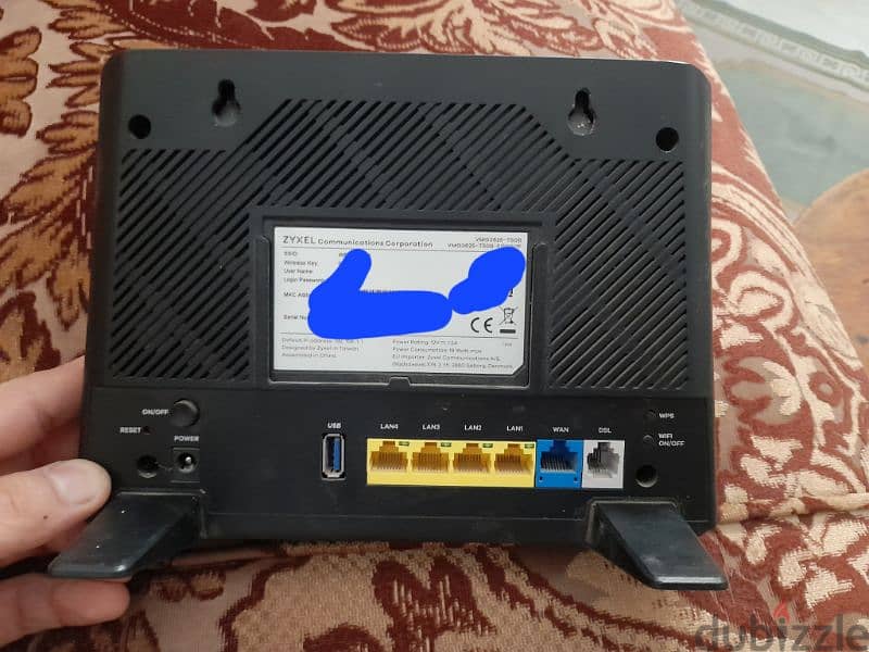 router we zyxel  . . 5Gراوتر وي فائق السرعة يدعم 1