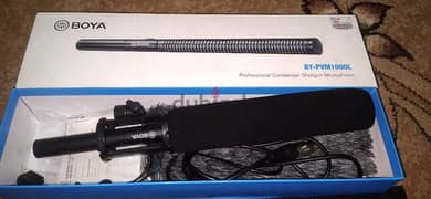 Mic BOYA PVM1000L professional shotgun microphone  مايك بويا احترافي