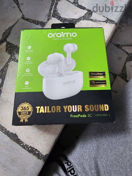 oraimo free buds 3c بكل مشاملاتها مستعمله ٤ شهور 3