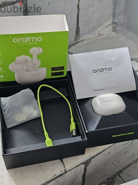 oraimo free buds 3c بكل مشاملاتها مستعمله ٤ شهور 8