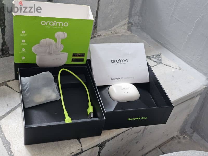 oraimo free buds 3c بكل مشاملاتها مستعمله ٤ شهور 11