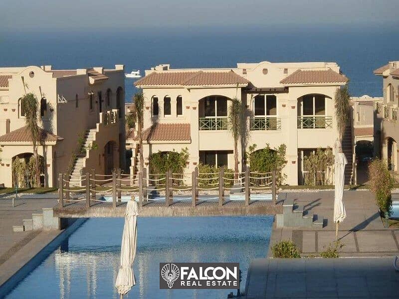 At the lowest price in Ain Sokhna, a 150-meter chalet, fully finished, in Gardens Village, Ain Sokhna, with 5-year facilities 7