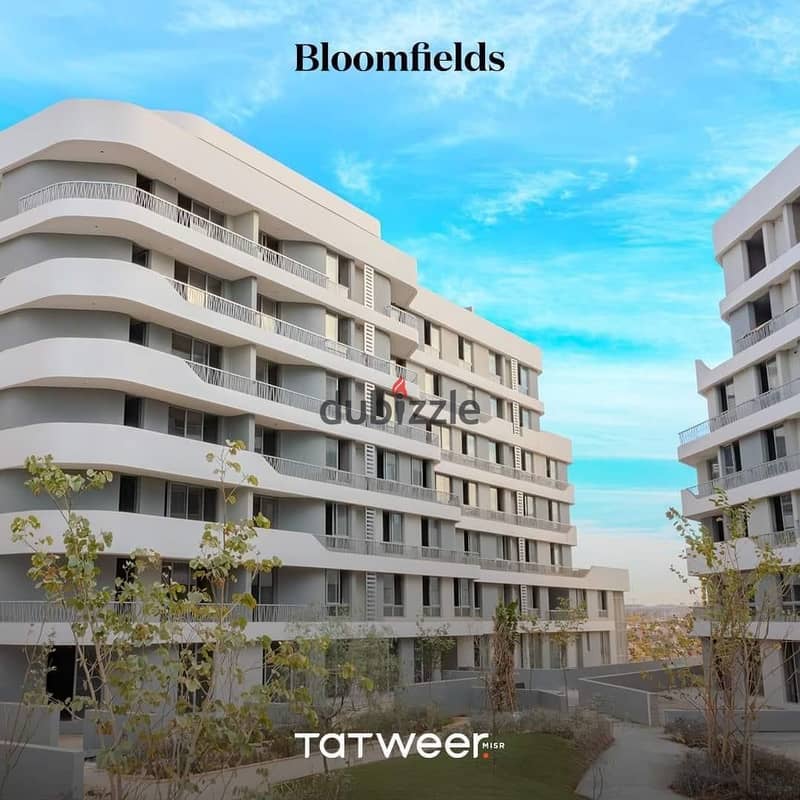 Apartment Fully Finished with a 5% Down Payment in Bloomfields Compound by Tameer Egypt in Future City, near Madinaty and the airport. 2