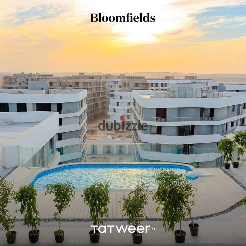 Apartment Fully Finished with a 5% Down Payment in Bloomfields Compound by Tameer Egypt in Future City, near Madinaty and the airport. 12