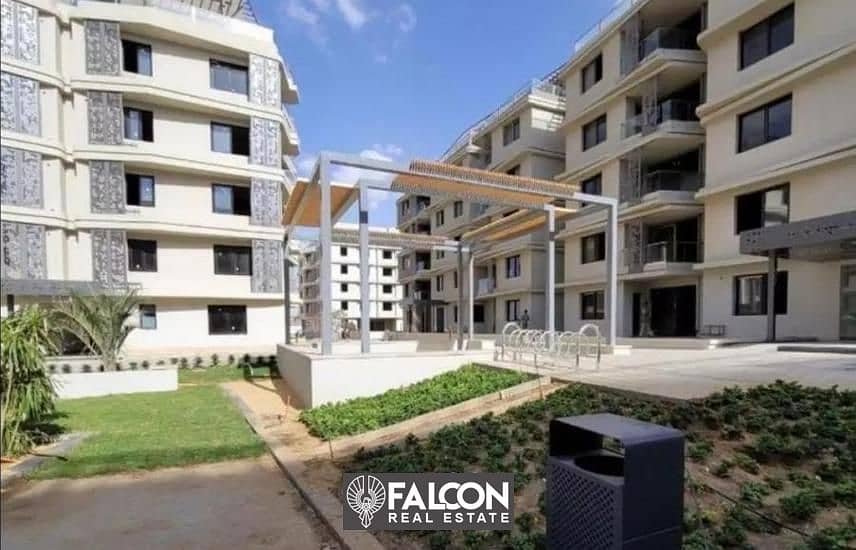 apartment 157m for sale in badya palm hills , ready to move , fully finished with installments 6