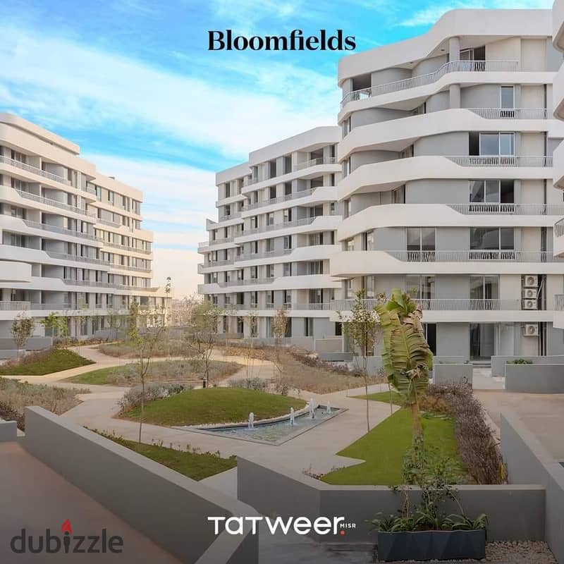 "Luxury duplex fully finished with a 5% down payment in Bloomfields Compound by Tameer Egypt in Future City, near Madinaty and the airport. It include 7