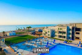 Penthouse for immediate delivery, fully finished, with air conditioners, in Aroma Sokhna, direct view of Crystal Lagoon, 10% discount, special facilit 0