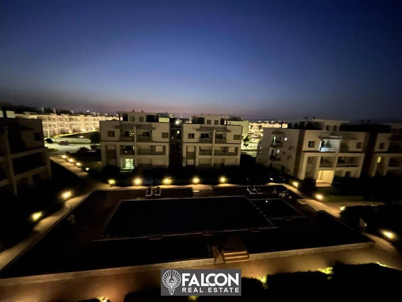 Penthouse for immediate delivery, fully finished, with air conditioners, in Aroma Sokhna, direct view of Crystal Lagoon, 10% discount, special facilit 2