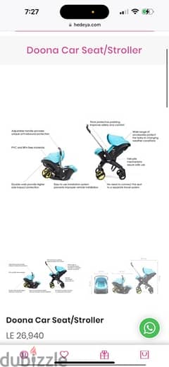 Doona car seat & stroller