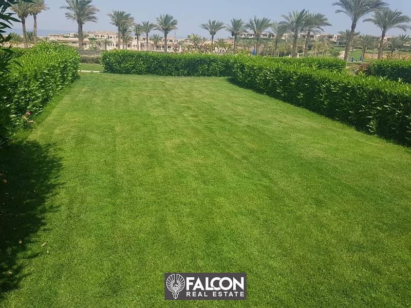 شاليه بجاردن متشطب صف اول ((جاهز للسكن )) ف لافيستا جاردنز العين السخنة / LAvista Gardens Ain Sokhna 8