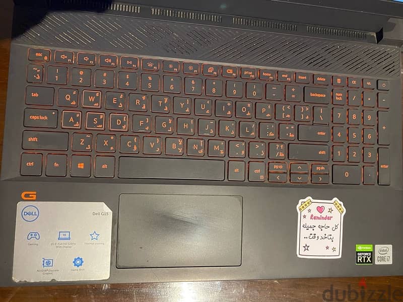 Dell g15 5510 used as new 0