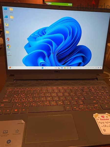 Dell g15 5510 used as new 1