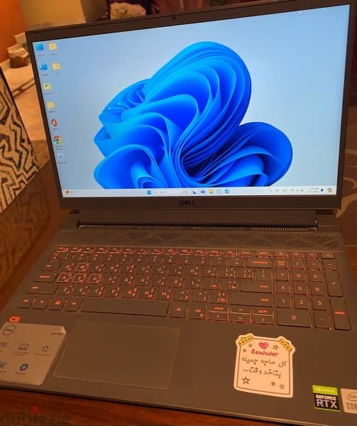 Dell g15 5510 used as new 2