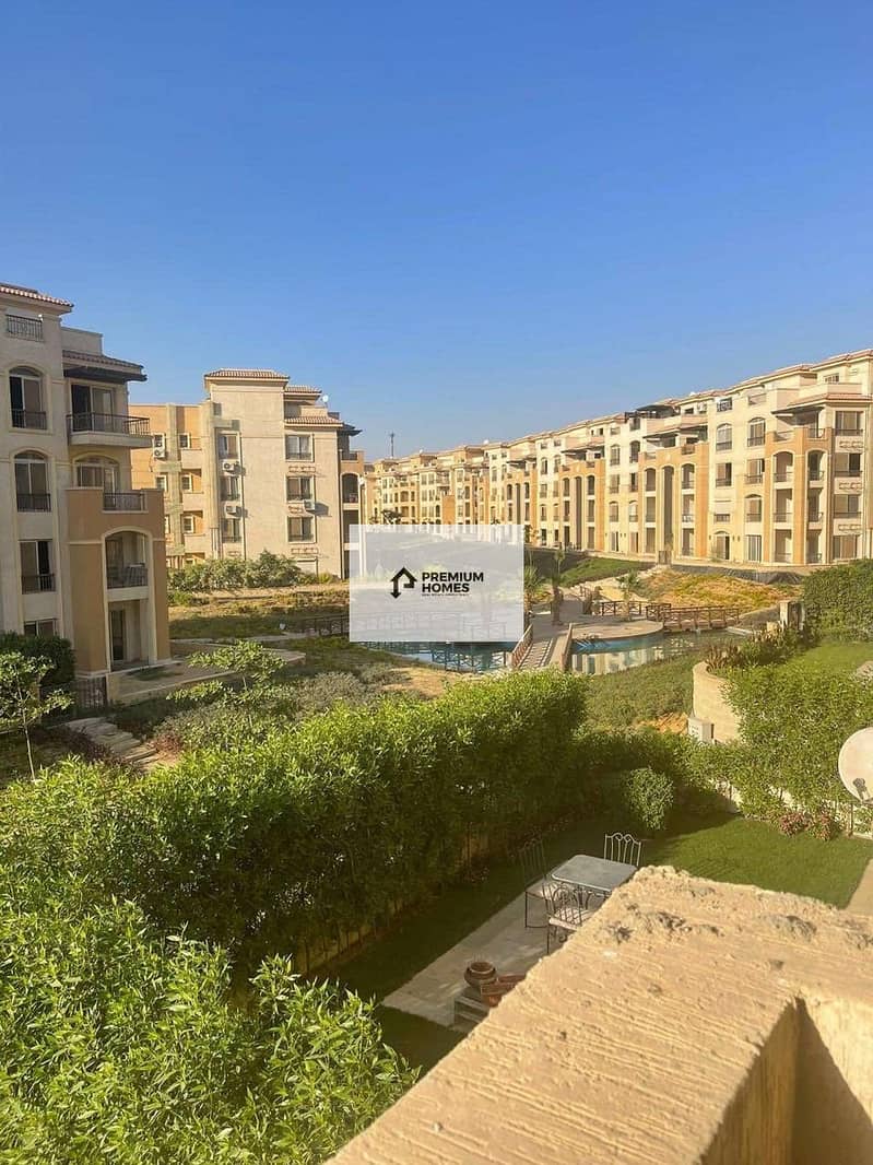 Apartment 140 m open landscape view immediate delivery at a bargain price in Stone Residence Compound in the Fifth Settlement 1